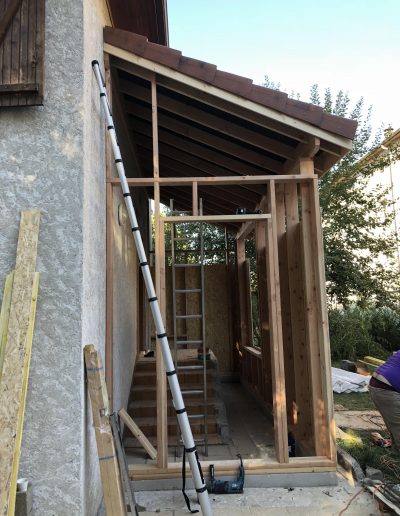 Création extension maison par R'Renov proche de Theys en Isère