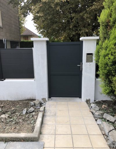 Projet rénovation exterieur portails à Crolles en Isère